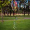 In the Breeze Chickadee Birdhouse 6-Panel Kinetic Hot Air Balloon Wind Spinner